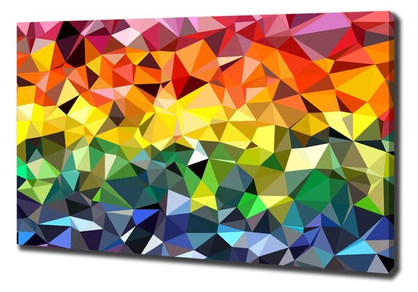 Print pe canvas fundal geometrică
