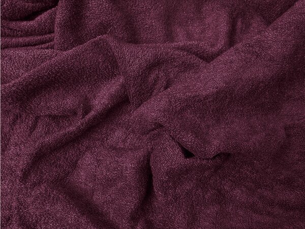 Cearsaf Frotir cu elastic EXCLUSIVE 160 x 200 cm visiniu