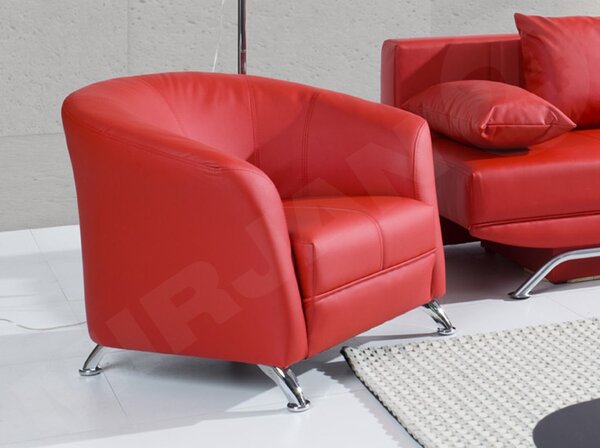 Fotoliu Alaric (piele ecologică Soft 010). 1058162