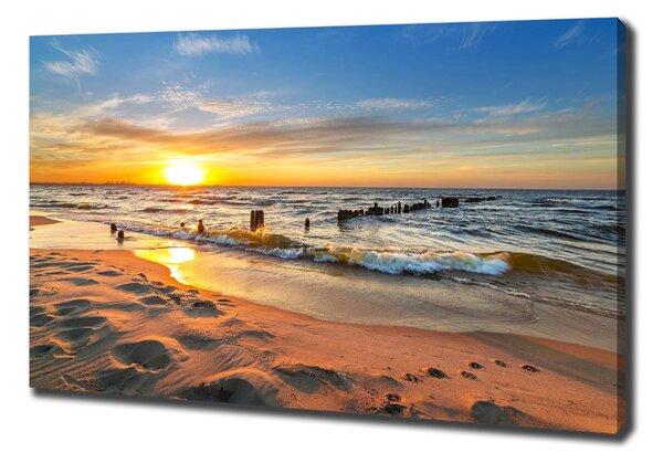 Pictură pe pânză Sunset Beach