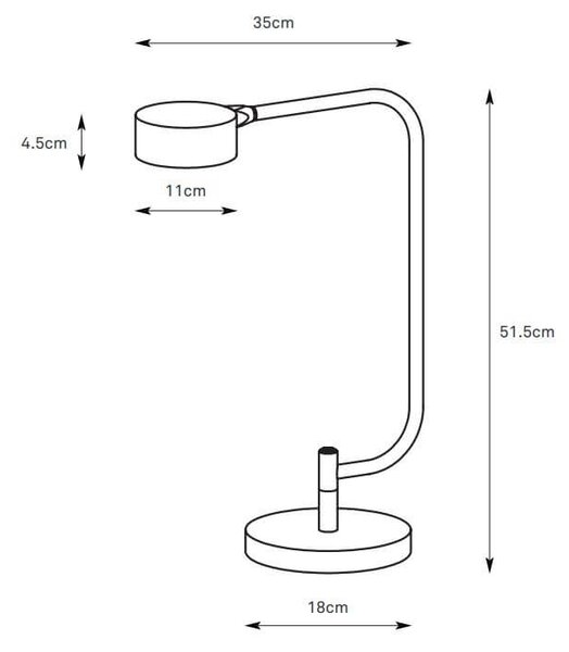 Markslöjd Hugo veioză 1x4.5 W bej 109174