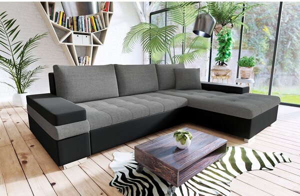 Colțar Lilith (Soft 011 (Negru) + Lux 05). 1058945