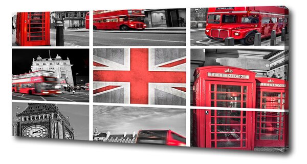 Tablou pe pânză colaj Londra