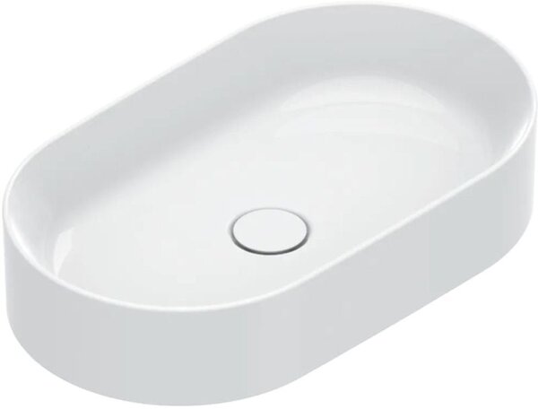 Catalano Zero lavoar 50x35 cm ovale de blat alb luciu 0122500001
