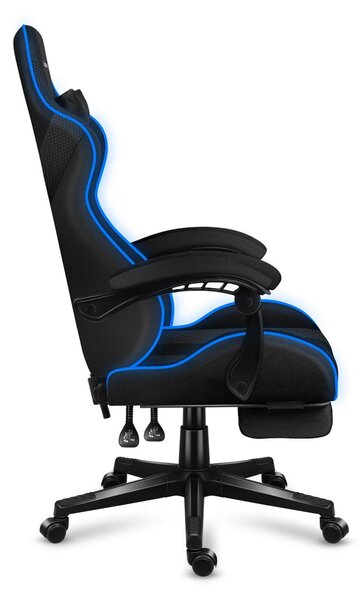 Fotoliu gaming Fusion 4.7 (negru + multicolor) (cu iluminat LED). 1087479