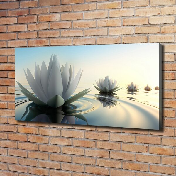 Tablou pe pânză canvas floare de lotus
