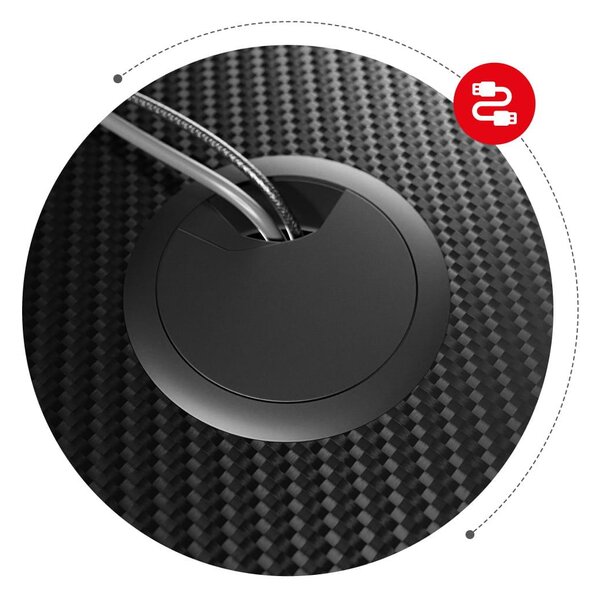 Masă PC Hyperion 1.6 (negru). 1087496