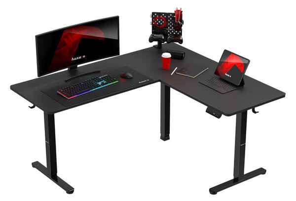 Masă PC de colț Hyperion 9.5 (negru). 1087530